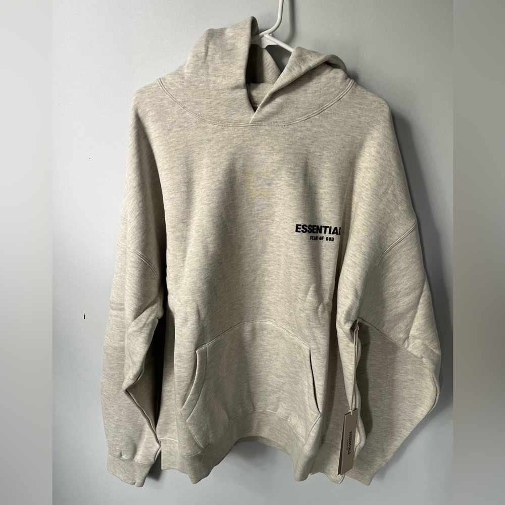 Fear of God Essentials Gray Hoodie